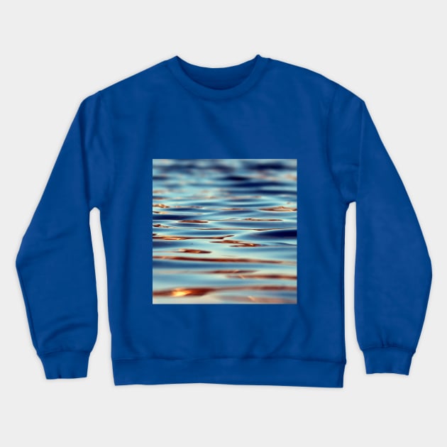 Lake background Crewneck Sweatshirt by AhMath